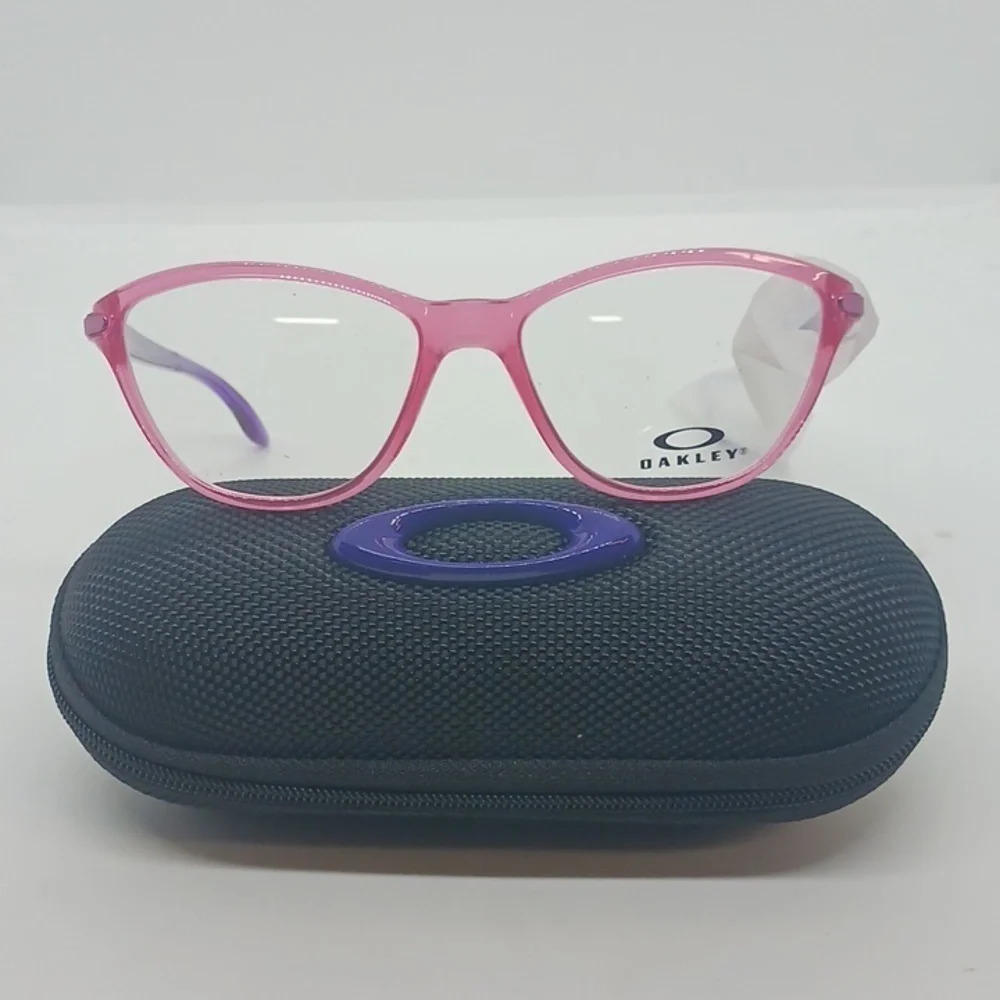 NWT RX-ABLE OAKLEY KIDS TWIN TAIL EYEGLASS FRAMES POLISHED PINK